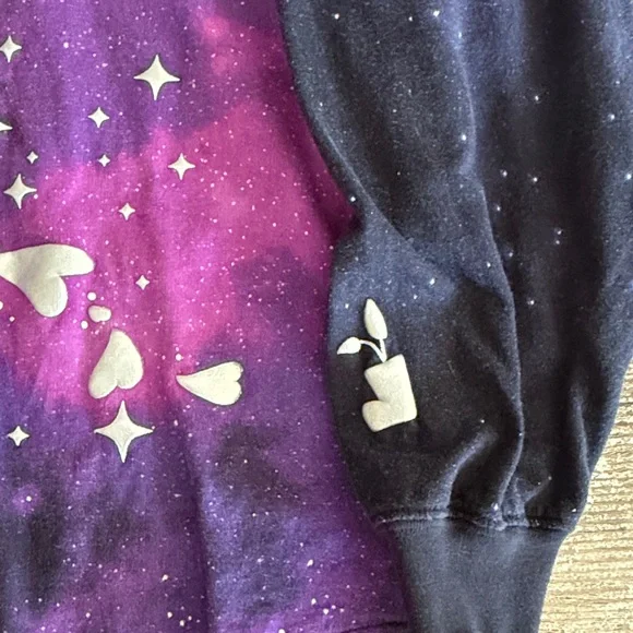 Disney Pixar Wall-e purple tie-dye graphic spirit jersey - Picture 3 of 6